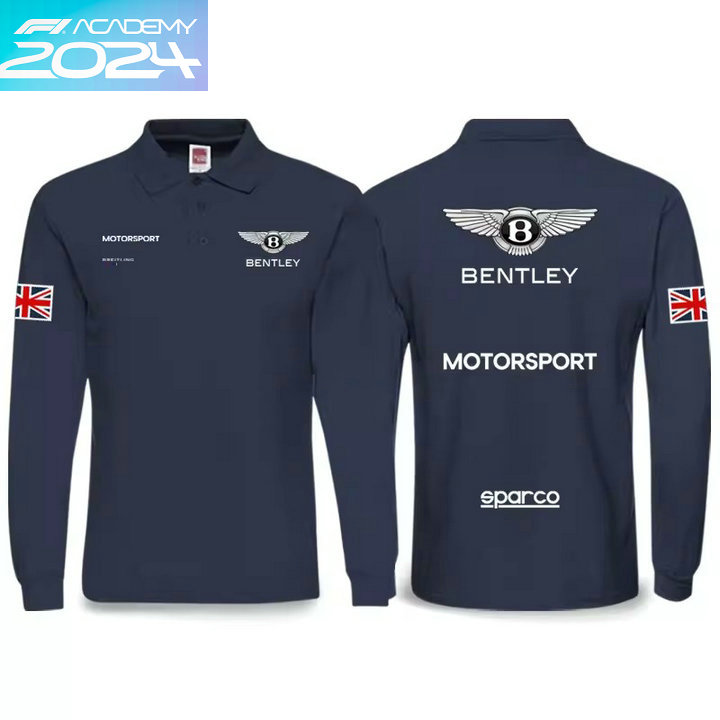 2024 Polo manche longue Bentley Motorsport Coton Homme